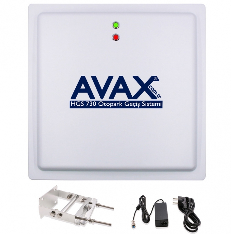 AVAX%20730%20OGS-HGS%20Otopark%20Sistemi%20Uzun%20Mesafe%20UHF%20RFID%20Okuyucu%20Anten