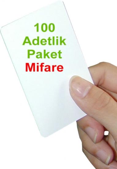 100 adet 1.Sınıf MIFARE Kart