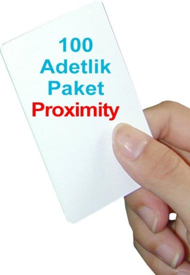 100 adet 1.Sınıf Proximity Kart (Seri numara baskılı )